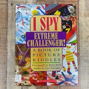 I Spy Extreme Challenger: A Book of Picture Riddles Hardcover Children's Picture